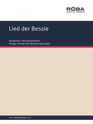cover image of Lied der Bessie